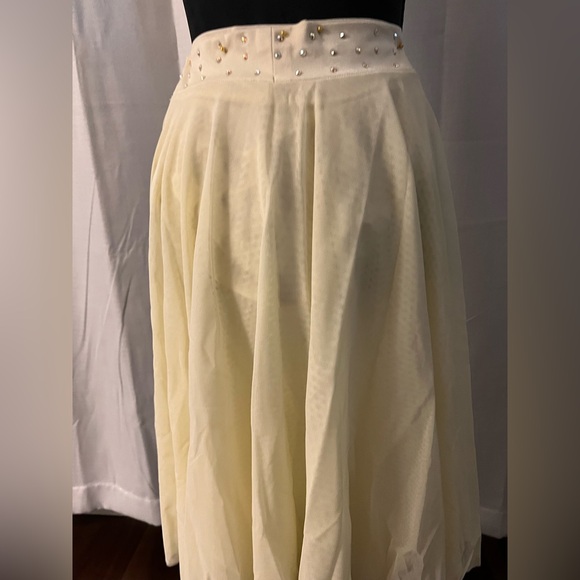 Elegant Crystal Couture Two-Piece Lyrical Costume w/ Swarovski Rhinestones - AS - Picture 4 of 4